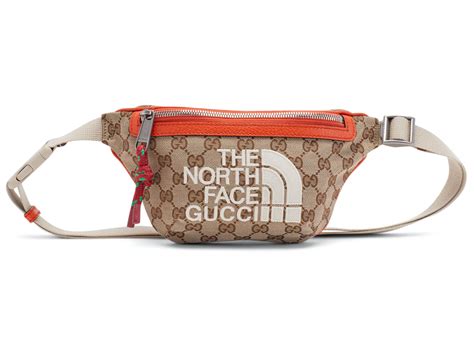 the north face gucci fanny pack|Gucci north face shirts.